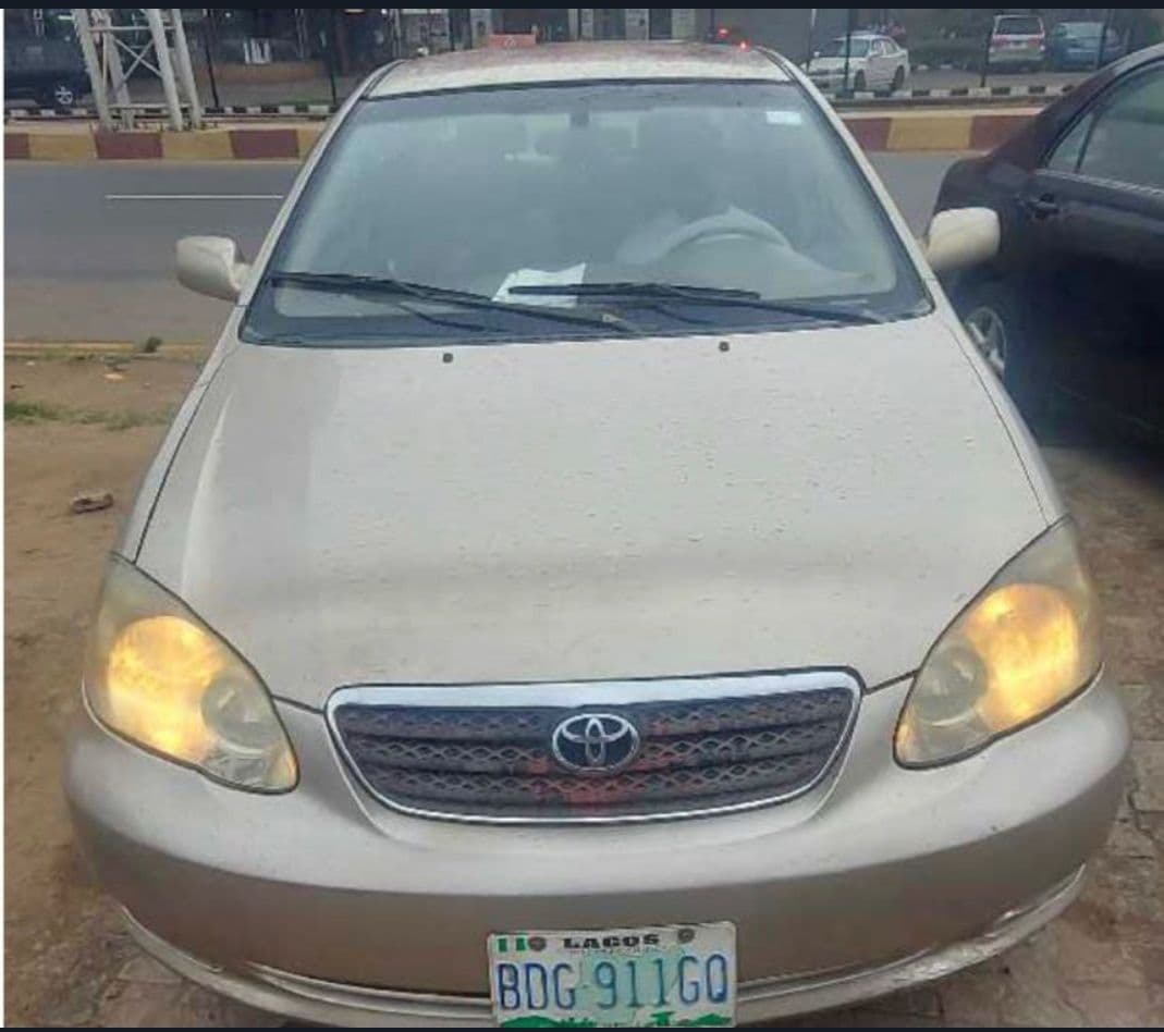 Toyota Corolla (Comes With A Driver)