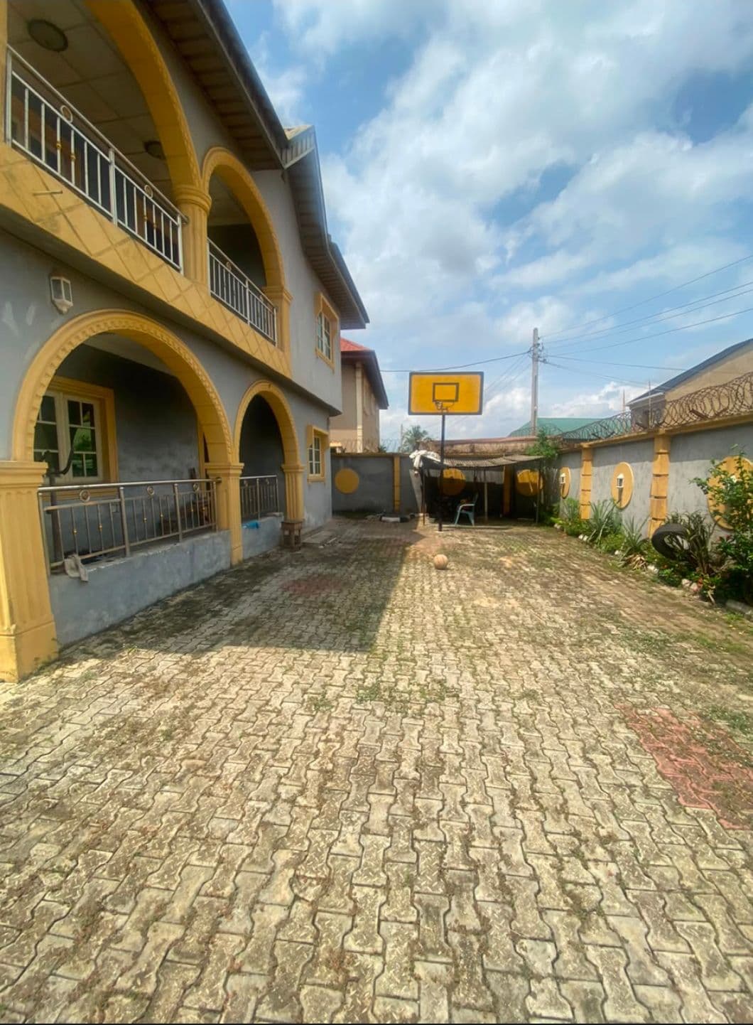 Half Basketball Court