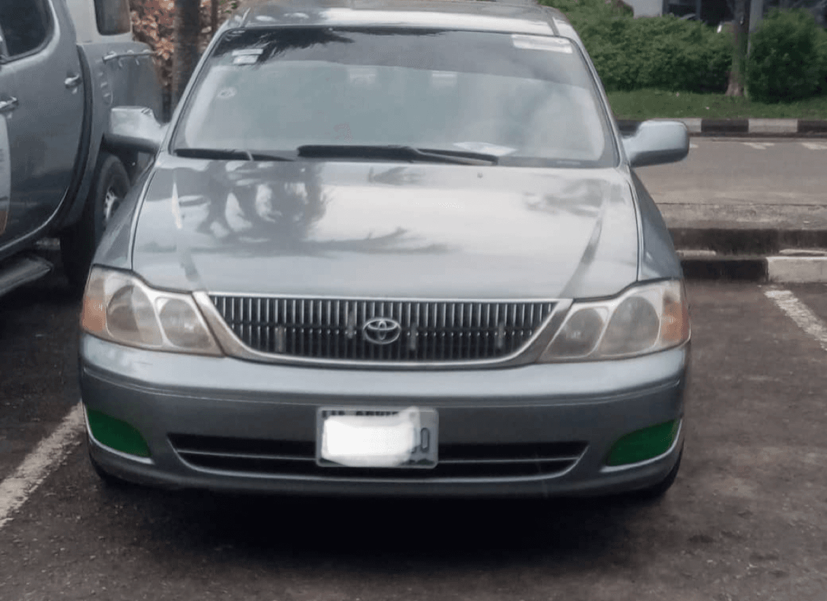 Toyota Avalon For Rental In Lagos With Driver