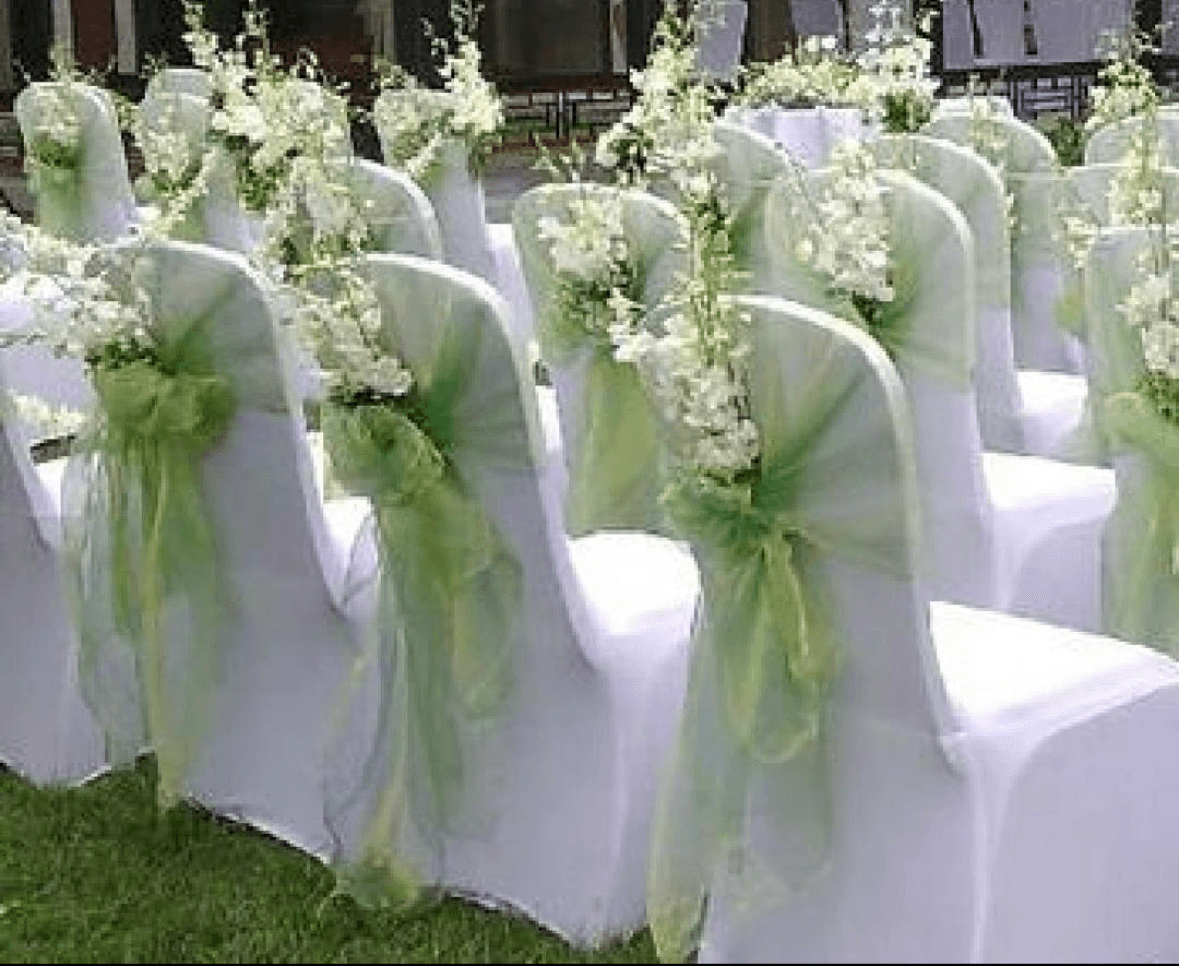 Decorated Banquet Chairs for Rent