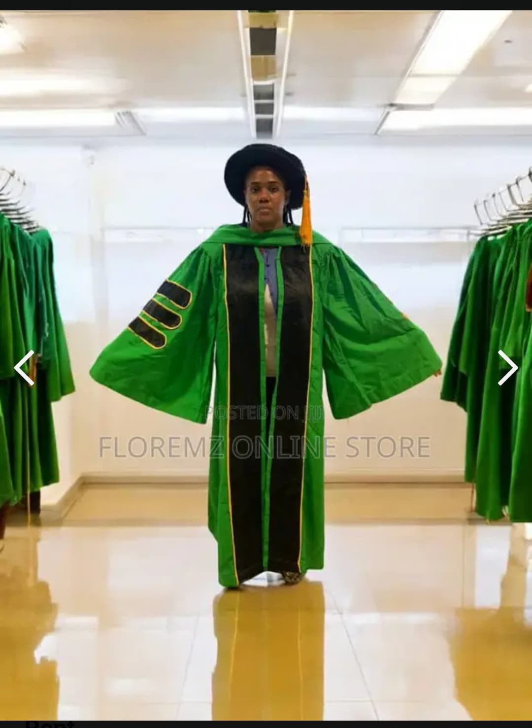 Academy Doctorate Graduation Gown For Rent