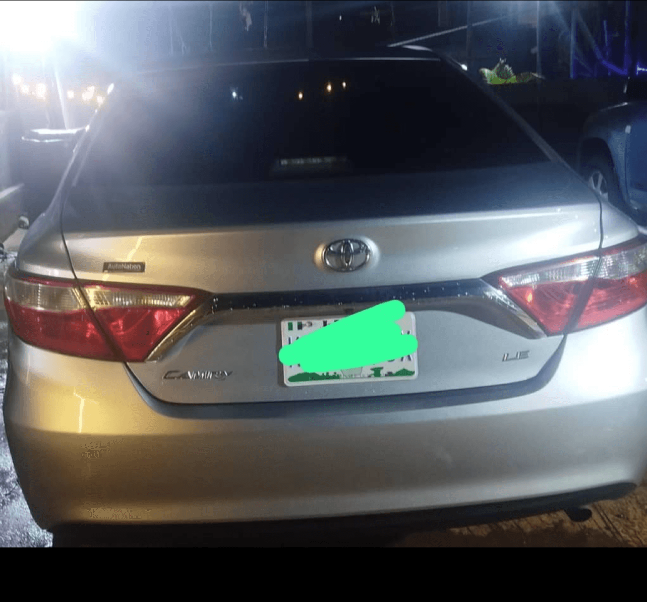 Toyota Camry Car Rental In Lagos