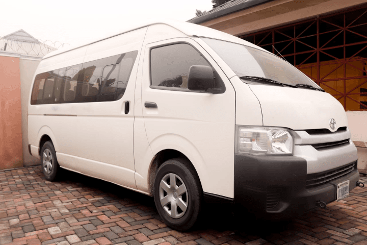 White Coaster Bus Rental Service In PH
