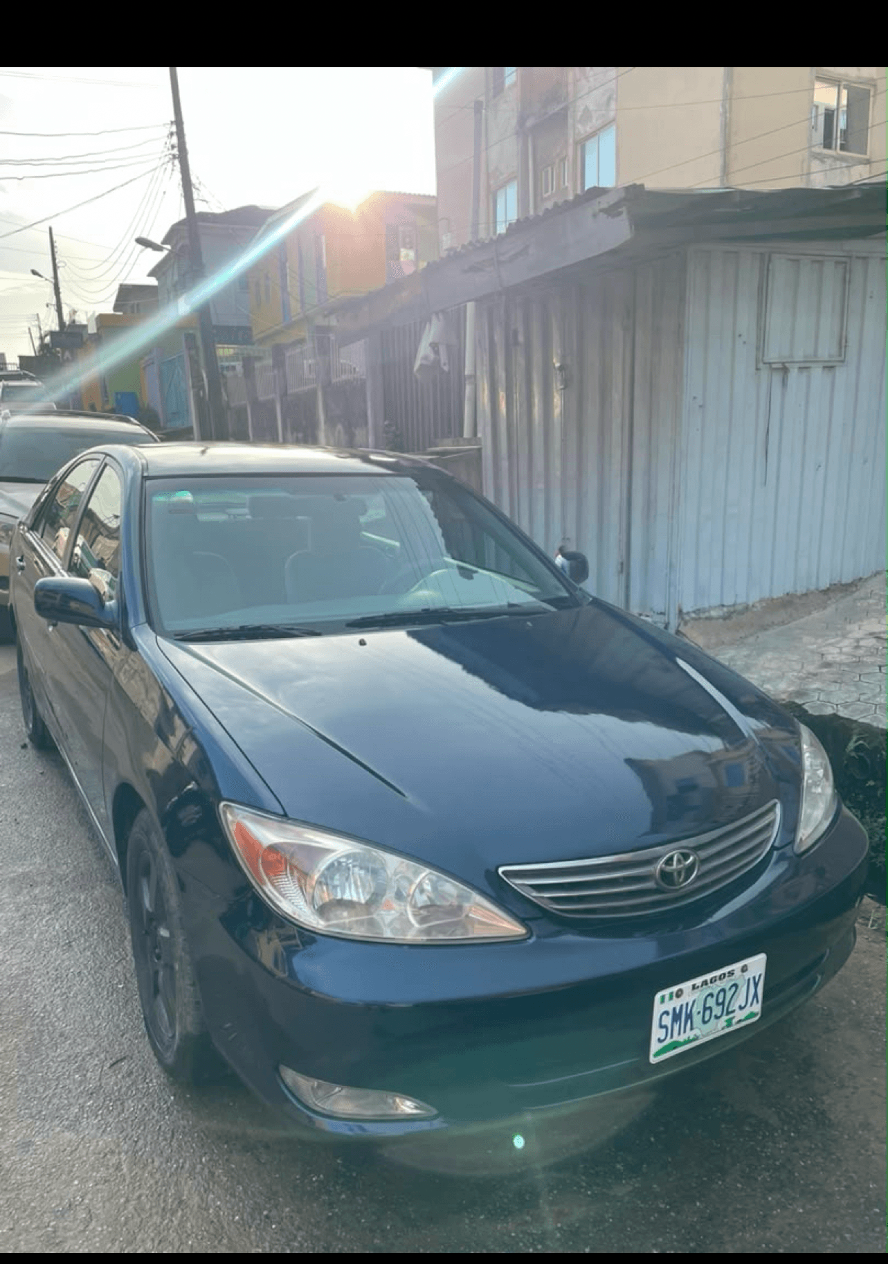 Camry Car With A Professional Driver In Lagos